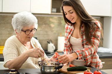 Cooking as part of our Homecare Services in Uk and National